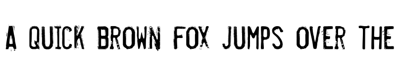 Preview of Misproject Regular font