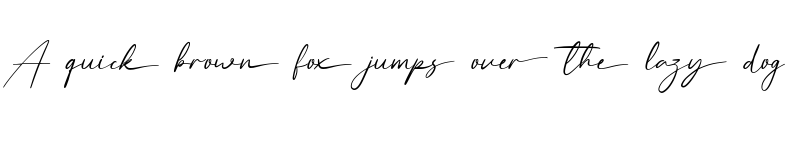 Preview of Miss Gendhis Regular font