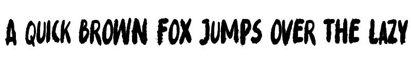 Preview of Mistaken Regular font