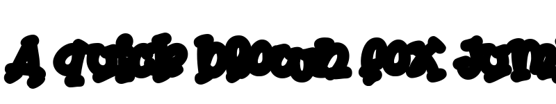 Preview of Mister Clown Cntr Regular font