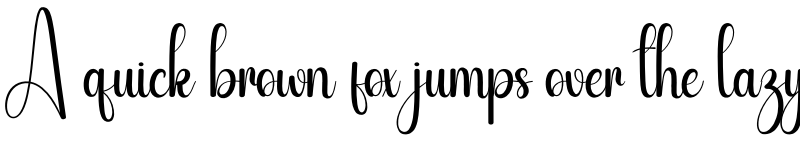 Preview of Mister Regular font