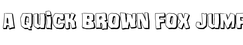 Preview of Mister Twisted 3D Regular font