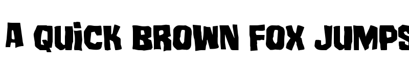 Preview of Mister Twisted Staggered Regular font