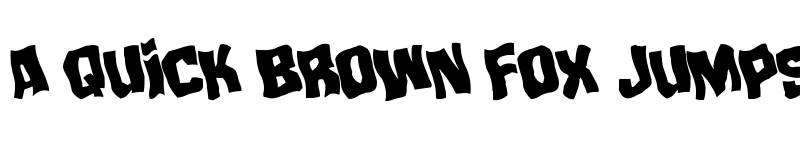 Preview of Mister Twisted Warped Rotated Regular font