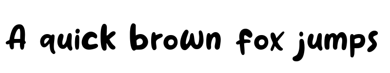 Preview of Misty Style Regular font