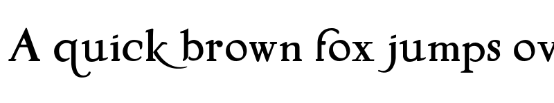 Preview of MistyMedow Regular font
