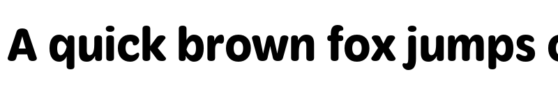 Preview of Mithella Bold font