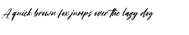 Preview of Mitoda Reels Free Regular font