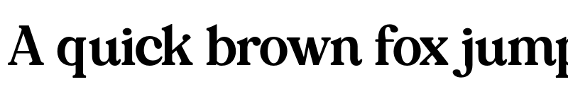 Preview of Mitogen Display Regular font