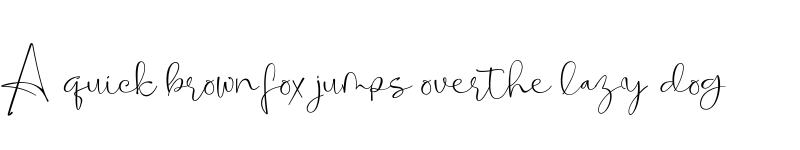 Preview of Mitogen Signature Regular font