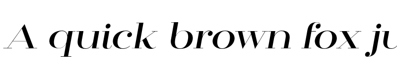 Preview of Mittwoch Norm Bold Italic font