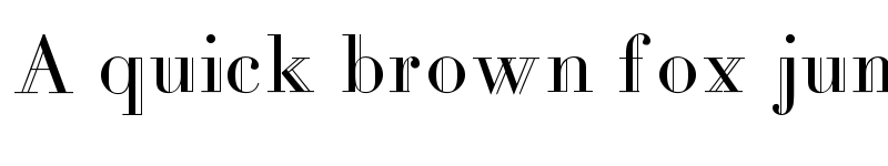 Preview of Mivarno Regular font