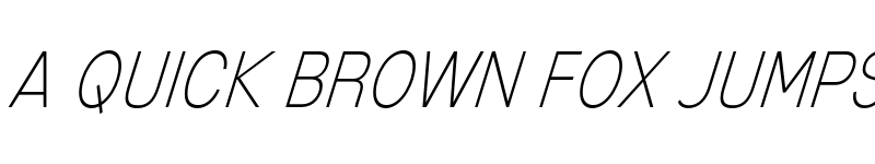 Preview of Mixolydian Titling ExtraLight Italic font