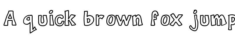 Preview of MixOutline Medium font