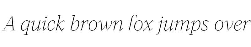 Preview of Mixta Pro UltraLight It font