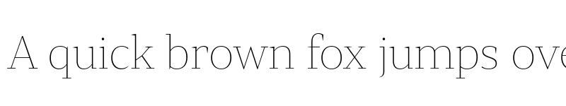 Preview of Mixta Sharp Alt Thin font