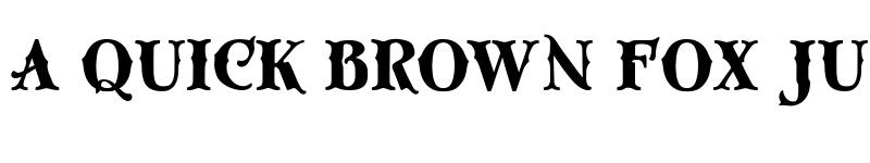 Preview of Miztar Regular font