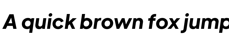 Preview of Mluvka ExtraBold Italic font