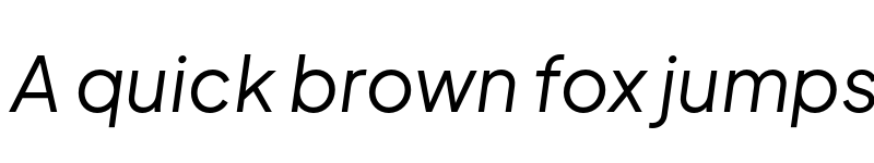Preview of Mluvka Italic font