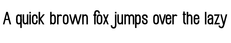 Preview of Mobile Sans Regular font