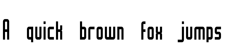 Preview of Mocha Condensed Regular font