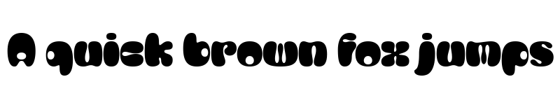 Preview of Mochita Display Regular font