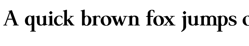 Preview of ModerataSerif Bold font