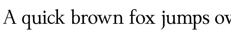 Preview of ModerataSerif Medium font