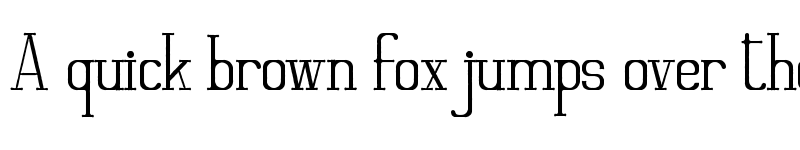 Preview of Moderate Demo Regular font