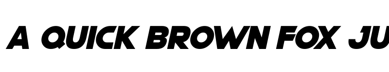 Preview of Modern Machine Italic font