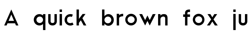 Preview of Modern Sans Regular font