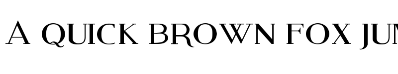 Preview of Modern Serif Regular font