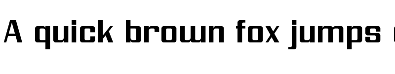 Preview of Modern Vision Regular font