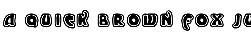 Preview of Moderno Outline font