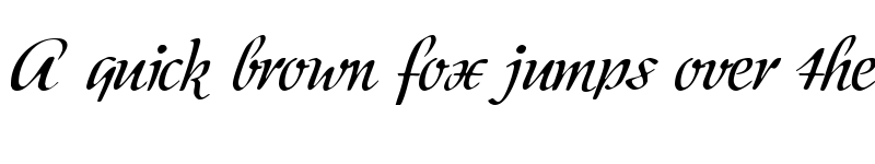 Preview of Modeschrift Regular font