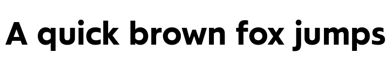 Preview of Modeska Trial Bold font