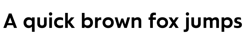 Preview of Modeska Trial Semi Bold font