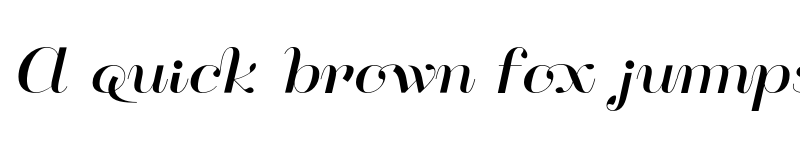 Preview of Modeste Henri Italic font