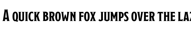 Preview of Modesto Condensed Bold font