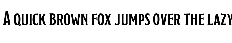 Preview of Modesto Condensed Light font