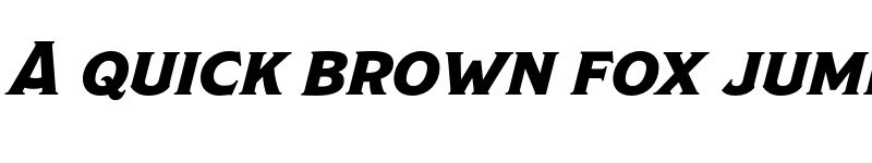 Preview of Modesto Poster Italic font