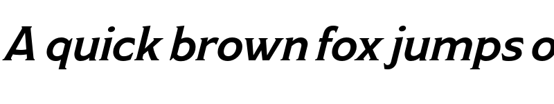 Preview of Modesto Text Medium Italic font