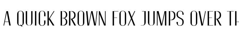 Preview of Modric Regular font