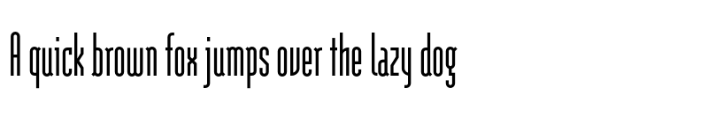 Preview of Modula OT Tall font