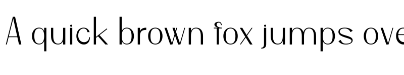 Preview of Mofance Regular font