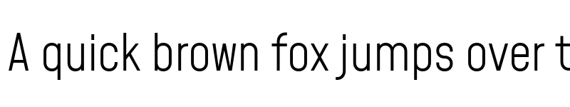 Preview of Mohave Light font