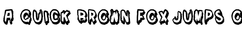 Preview of Moi je men fou Regular font