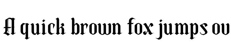 Preview of Mokgech Regular font