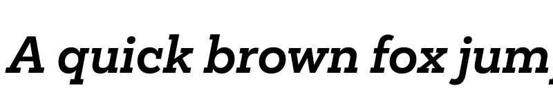 Preview of Mokoko Bold Italic font