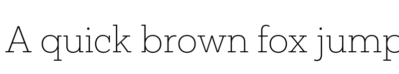 Preview of Mokoko Thin font